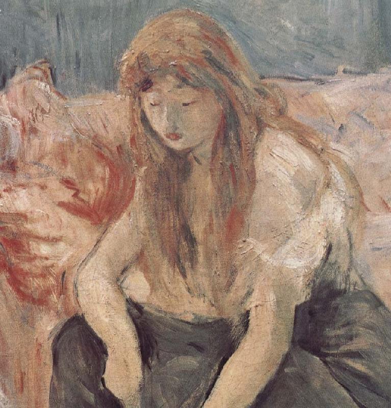 Berthe Morisot Detail of two girls